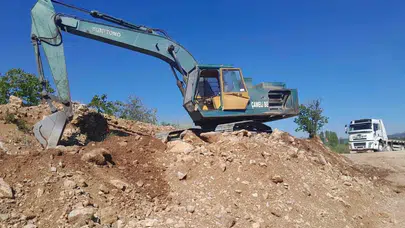 Çameli’de üreticinin yolu açıldı: Selin vurduğu güzergahlara belediye dokunuşu