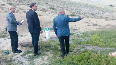 Aydıntepe’de saha mesaisi: Kaymakam Bayram köylülerin kapısını çaldı