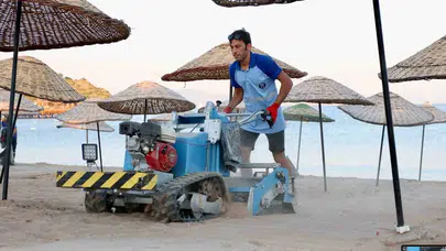 Didim’de turizm sezonu öncesi hummalı çalışma: Sahiller yaza pırıl pırıl hazırlanıyor