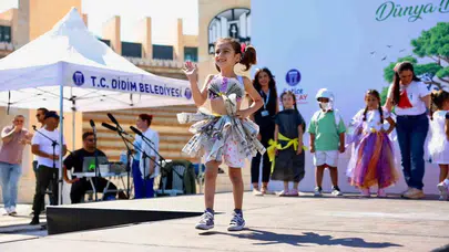 Çöp değil sanat eseri: Didimli minikler atıklara hayat verdi