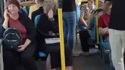 Bursa metrosunda gergin anlar: Telefon sesi huzuru kaçırdı