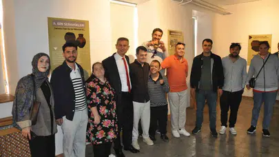 Tarihin izinde anlamlı bir gün: Özel bireyler Muş Müzesi’nde geçmişe yolculuğa çıktı
