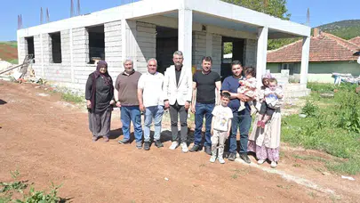 Küllerinden doğan yuva: Tezcan ailesinin yüzünü güldüren yardım eli