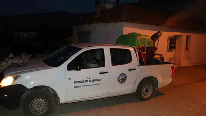 Yaz sıcakları kapıda: Bozdoğan’da haşere mesaisi mesai saatlerini aştı
