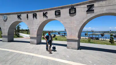 Yazın keyfi Kırkgöz’de temizlikle çıkacak: Battalgazi’den vatandaşlara hijyenik mola