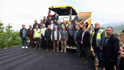 Ordu’da ulaşım çilesi tarih oluyor: 3 ilçeyi birbirine bağlayan yolda dev dönüşüm