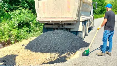 Yığılca’da ulaşım seferberliği: Kışın izleri siliniyor