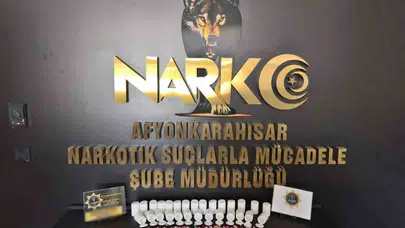 Zehir tacirlerine Afyonkarahisar’da geçit yok: Binlerce hapla yakalandı, cezaevini boyladı