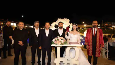 Basın dünyasının sevilen ismi dünyaevine girdi: İHA Bölge Müdürü Veysel Korkmaz hayatını birleştirdi
