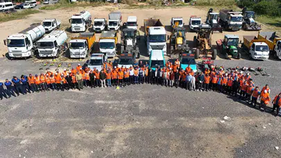 Darıca’da yaz mesaisi başladı: 100 kişilik ordu sokakları pırıl pırıl yapacak