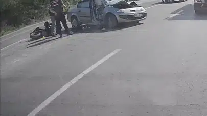 Zonguldak-Ankara yolunda acı son: Genç motosikletçi hayata tutunamadı