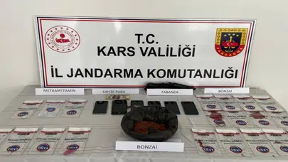 Kars'ta zehir şebekesine ağır darbe: Gençleri hedef alan 7 kişi cezaevini boyladı
