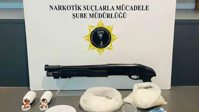 Samsun’da zehir tacirlerine geçit yok: Operasyonda cephanelik gibi yakalandılar