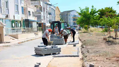 Didim’de ulaşım seferberliği: İki mahallede birden şantiye kuruldu