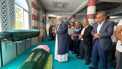 Ziyaret yarım kaldı: Otobüs faciasında can veren anne ve kızına hüzünlü veda