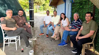 Beyaz önlükleri çıkardılar, doğanın kucağında stres attılar: Anadolu Hastanesi ekibi Köseağzı’nda buluştu