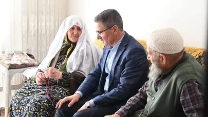Erzurum’da anlamlı ziyaretler: Vali Baruş’tan kahramanlara ve çınarlara özel ilgi
