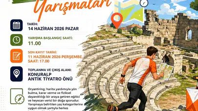 Tarihin izinde kıyasıya rekabet: Düzce’de oryantiring heyecanı başlıyor