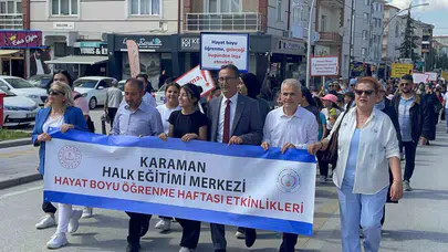 Karaman’da öğrenme tutkusu sokaklara taştı: Eğitim bir hafta boyunca kesintisiz sürecek