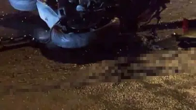 Alanya'da acı son: Genç motosikletçi kazadan kurtarılamadı