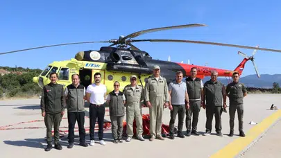 Alevlerle mücadelede gökyüzündeki nöbet başladı: Yatağan’da kritik hazırlık tamamlandı