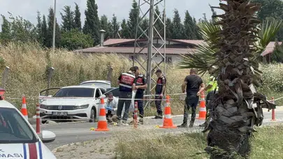 Osmaniye'de dehşet anları: Husumetlilerine kurşun yağdırıp araç gasp ettiler
