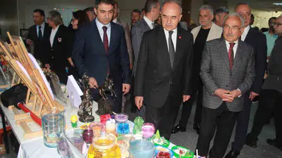 Demir parmaklıkların ardında sanatla gelen özgürlük: Hükümlülerin el emeği Ordu’da görücüye çıktı