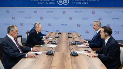 Hakan Fidan, Rusya Devlet Başkanı Putin ile görüştü