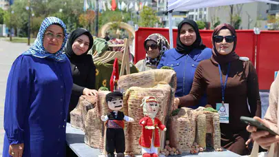 4 bin yıllık tarihi ilmek ilmek işlediler: Süt Kalesi artık örgüden