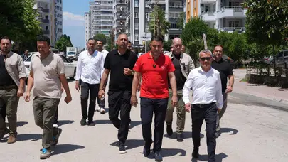 Masa başında değil sahada çözüm: Başkan Kozay’dan Güzelyalı’ya çıkarma