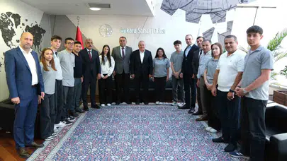 Ankara’da sanayi ve eğitim köprüsü Hollanda’ya uzandı: Gençler Avrupa’da mutfağa girdi