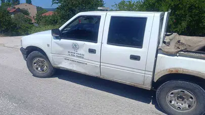 Bilecik’te dikkatsizlik az kalsın faciaya yol açıyordu: Motosiklet sürücüsü hastanelik oldu