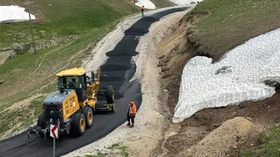 Balahor yolunda hummalı çalışma: Yayla sezonu öncesi ulaşım standardı yükseliyor