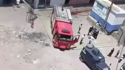 Diyarbakır’da geceyi aydınlatan alevler: Bir aile evsiz kaldı