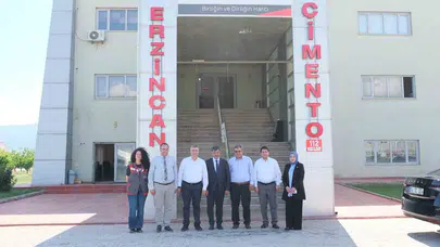 Erzincan’ın sanayi gücüne yerinde inceleme: Başkan Aksun’dan üretim tesisine yakın takip