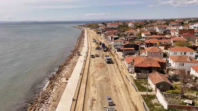 Şarköy’ün çehresi değişiyor: Eriklice Sahili’nde modern dokunuş