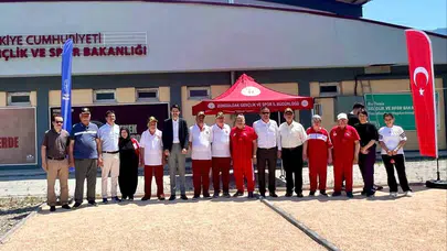Madalya değil dostluk kazandı: Gaziler ve huzurevi sakinleri Bocce sahasında buluştu