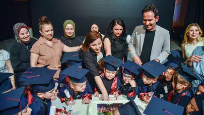 Minik adımlarla büyük geleceğe: OMÜ’de mezuniyet heyecanı