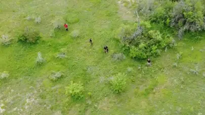 Muhtarın teknolojik takibi kaçakçıları kaçırdı: Define avcıları havadan yakalandı