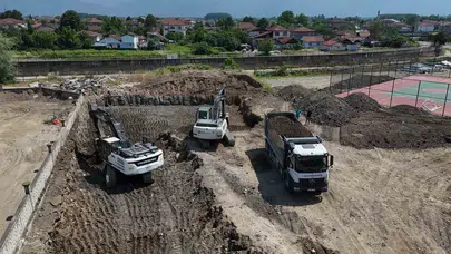 Düzce’de spor devrimi: 500 kişilik dev salon için ilk kazma vuruldu