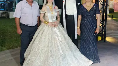 Basın ve sağlık dünyası bu düğünde buluştu: Mehtap Aslan’ın mutlu günü