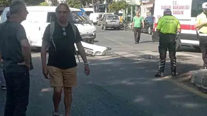 Menteşe’de sabah trafiğinde korkutan çarpışma: Bir kişi hastaneye kaldırıldı