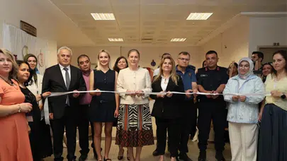 Nazilli’de yetenekler konuştu: TRSM danışanlarının el emeği göz doldurdu