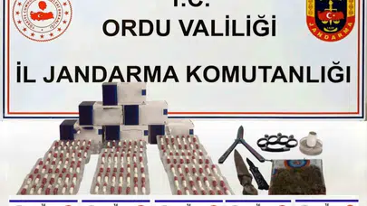 Zehir tacirlerine iki koldan darbe: Ordu ve Samsun merkezli operasyonda 7 tutuklama
