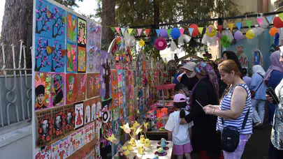 Küçük ellerden dev eserler: Şahinbey’de sanat dolu yıl sonu coşkusu