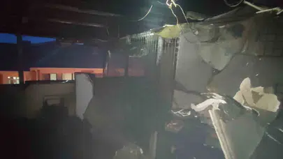 Eskişehir'de korku dolu anlar: Teras katı alevlere teslim oldu