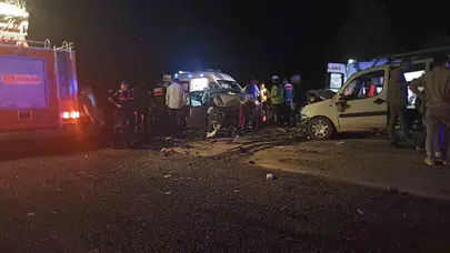 Sivas-Gürün yolunda can pazarı: Kafa kafaya çarpışan araçlarda 8 kişi yaralandı