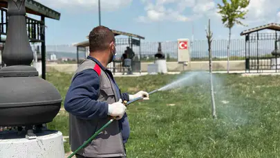 Sincan’da yaz keyfini böcekler kaçıramayacak: Parklar baştan aşağı korumaya alındı