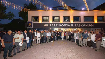 Konya’da saha mesaisi: AK Parti’nin mahalle temsilcileriyle strateji zirvesi
