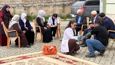 Tansiyon sessiz düşman olmasın: Yüksekova’da kapı kapı sağlık taraması